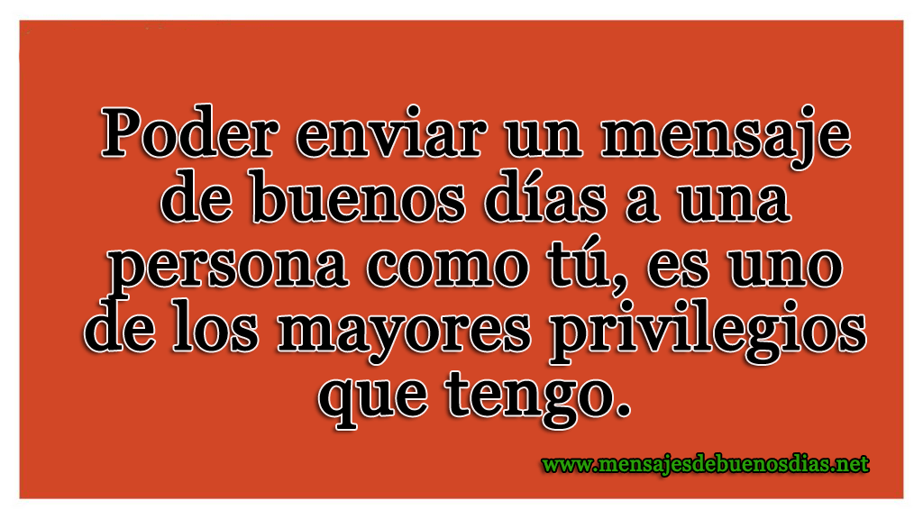 Mensajes Bonitos de Buenos Días